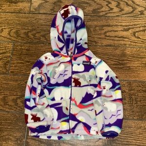 3T Patagonia zip up fleece jacket!